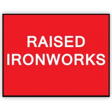 Raised Ironworks Plate 1050mm x 750mm